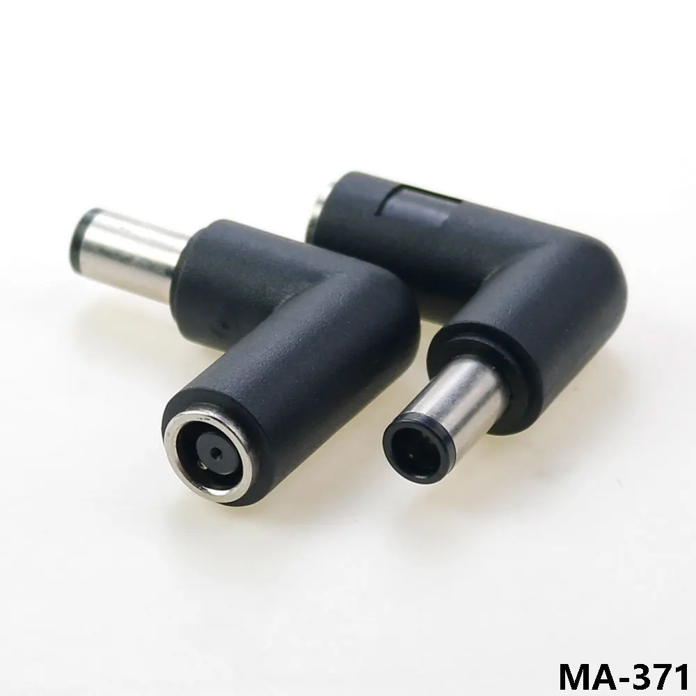 1 Uds DC HP Dell adaptador de corriente para ordenador portátil enchufe cabeza giratoria de extremo recto 7,4x5,0 MM a 7,4*5,0/4,0*3,0mm conversión macho a hembra - imagen 2