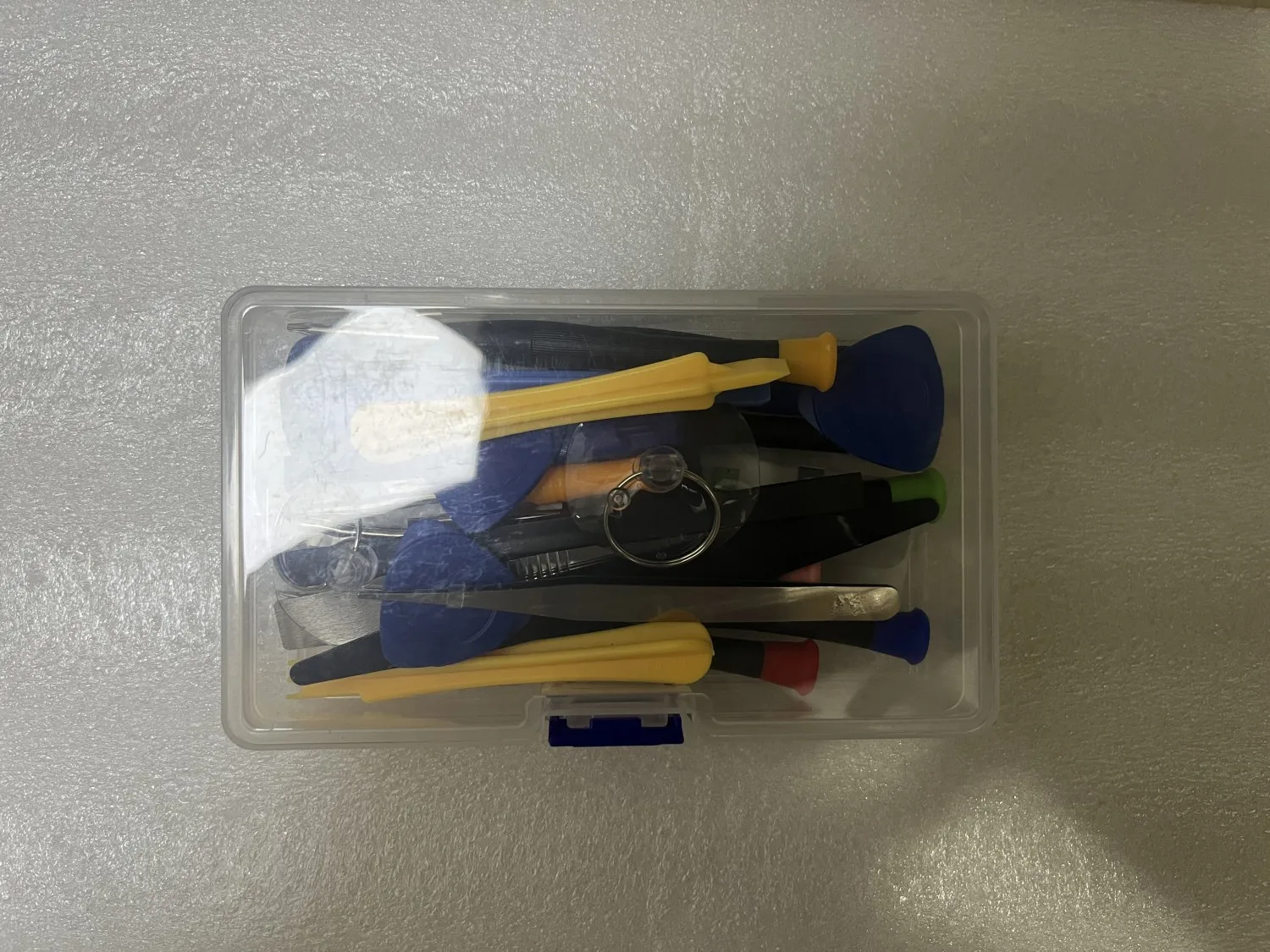 Kit de herramientas de reparación de desmontaje de teléfono móvil 25 en 1 para destornillador Apple Spudger herramienta de reparación de apertura para macbook pro - imagen 3