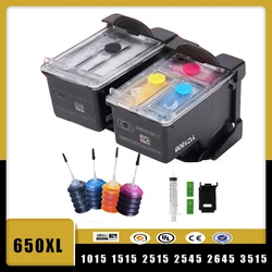 Cartucho HP 650XL - tinta DeskJet 1015/1515/1516/1518/2515/2545