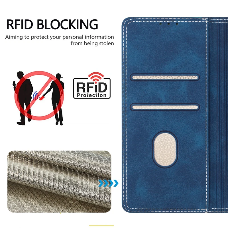 Para Realme 15 Pro Funda con tapa magnética para Coque Realme 15 pro 15T 15Pro Funda de teléfono Funda de cuero con bloques de Color a la moda - imagen 5
