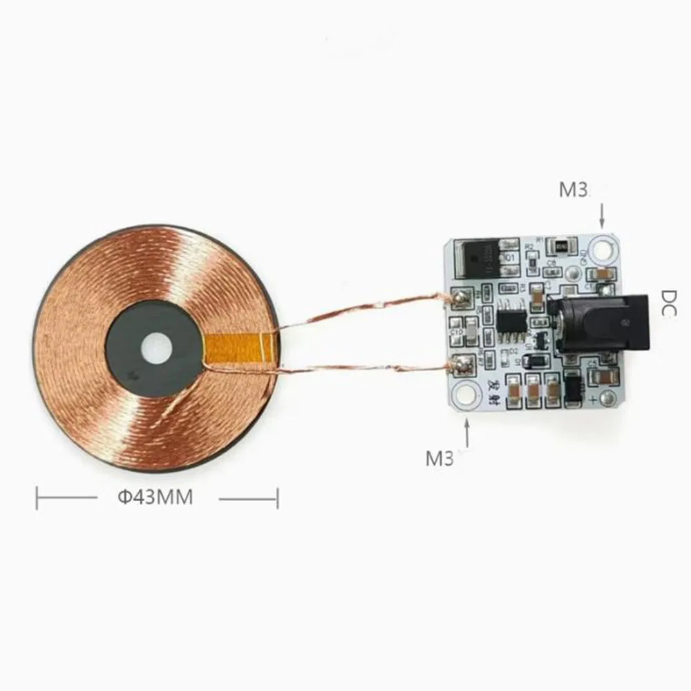 Taidacent 4,2 V 8,4 V 12,6 V 2A batería de litio cargador inductivo inalámbrico rápido 24V TX Kit de banco de energía de carga inalámbrica magnética - imagen 2