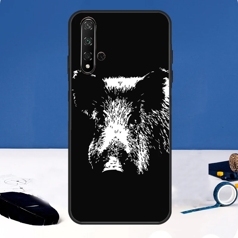 Funda de jabalí para Huawei Nova Y90 Y70 Y91 Y60 Y61 Y72 Y73 3i 7i 8i 11i 12i 9 10 SE P20 P30 P40 Lite - imagen 3