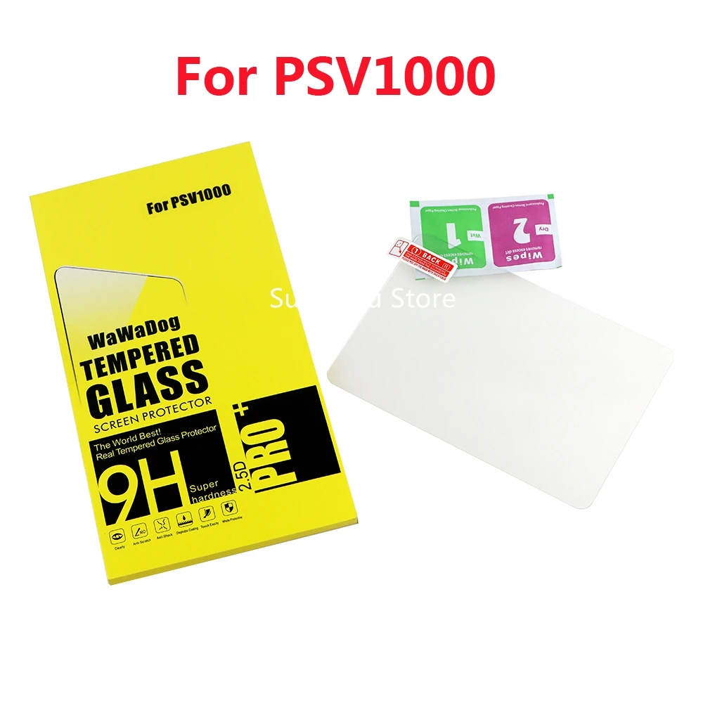 1 Juego para PSV1000 2000 Protector de pantalla de vidrio templado frontal película protectora para PlayStation Psvita PS Vita PSV 2000 - imagen 4