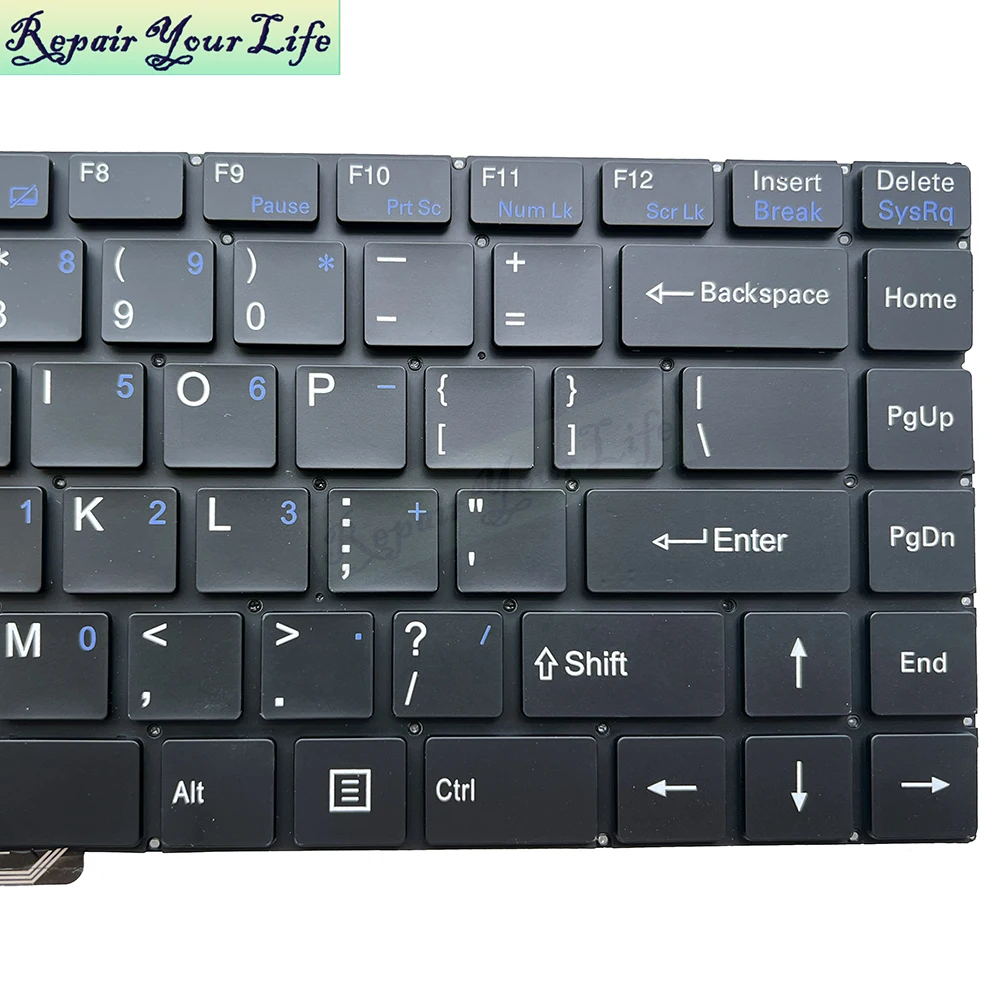 Teclado Inglés de EE. UU. para MEDION AKOYA E4272 MD63320 MD63300 MD61612 3002677 NB013-3US YMS-0087-B teclados para portátiles de Estados Unidos - imagen 3