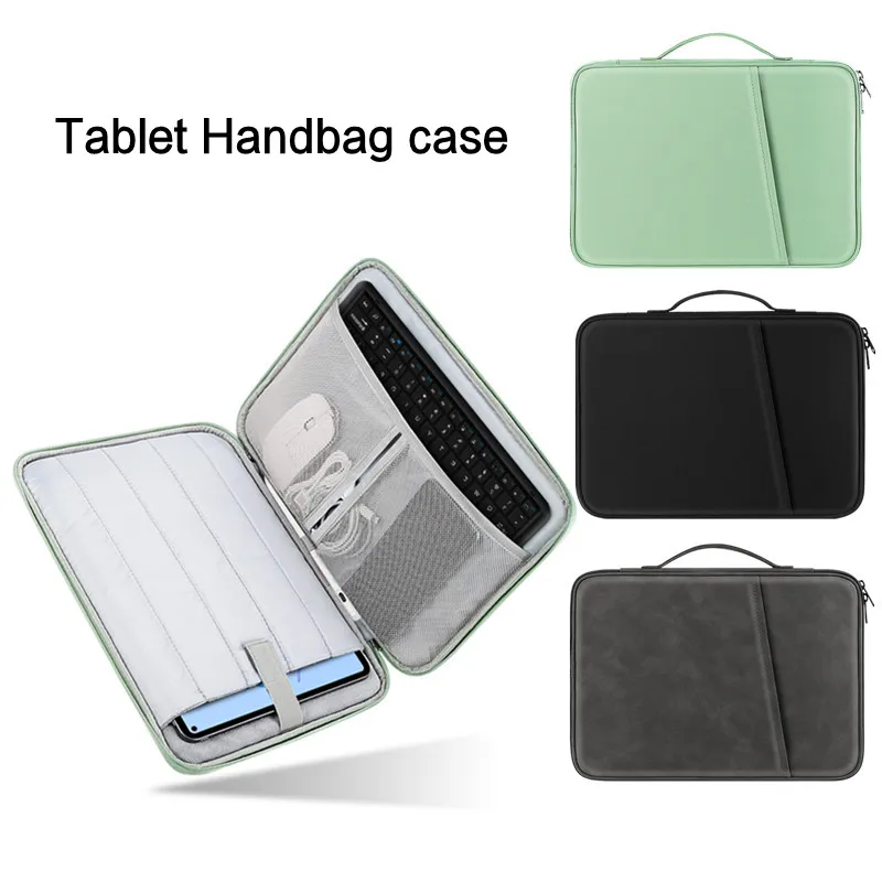 HUWEI funda para iPad Air 2 4 5 2019 Pro 11 12,9 XiaoMi Pad 5 6 10 funda para portátil bolsa de 13 pulgadas Macbook bolsa a prueba de golpes - imagen 3