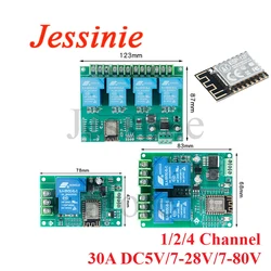 Relé WiFi ESP8266 ESP-12F – Módulo Multicanal CA/CC Placa Desarrollo