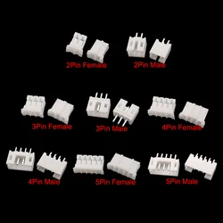 Conectores JST PH 2.0 macho y hembra 2P a 5Pin - Header recto