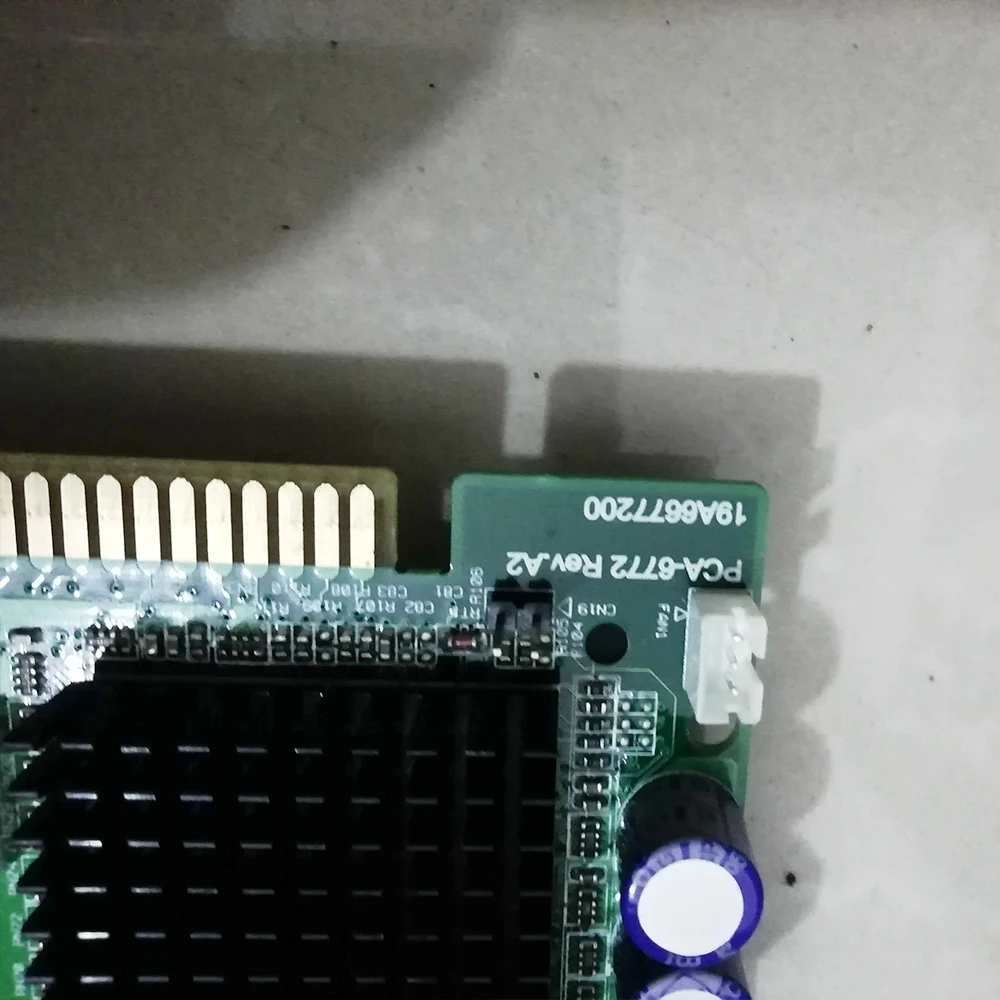 PCA-6772 para placa base de Control Industrial Advantech PCA-6772 Rev A2 - imagen 2