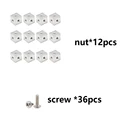 12PCS with screw