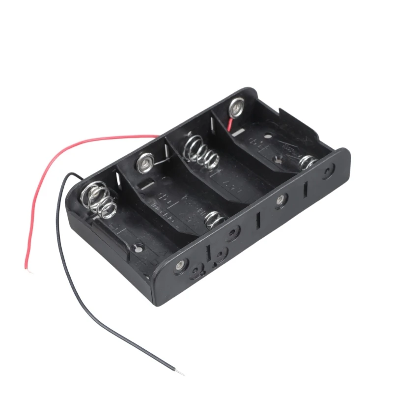 1/2/3/4 Slot LR14 C Battery Holder Storage Box Case LR14 C Battery Box With 2 Pin Cable Line - imagen 3