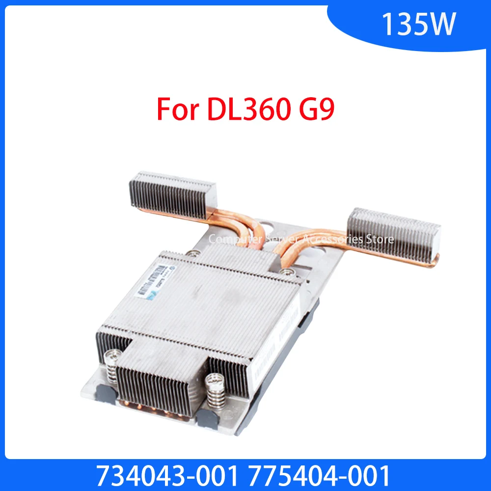 Nuevo disipador de calor de alto rendimiento 775404-001 734043-001 radiador 835614-001 828809-001 para servidor HP DL360 G9 Gen9 DL360G9