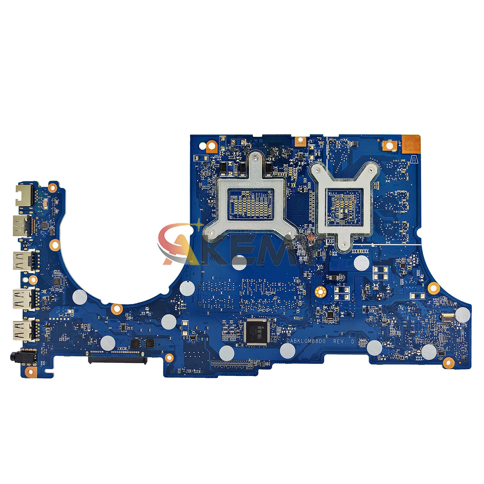 Placa base para ordenador portátil FX504GD para ASUS TUF Gaming FX504G ZX80G FX80G FX504GD FX504GE con CPU I5 I7 I9 100% pruebas OK stk - imagen 2
