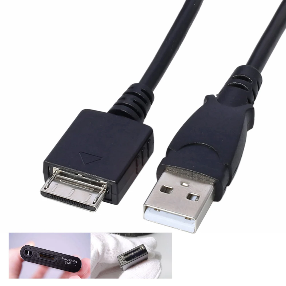 Para Sony reproductor MP3 MP4 Cable de datos USB para Sony Walkman Cable de carga USB para WMC-NW20MU Zx300a NW-A45 A55 A35 A46 A25 Zx100 2 H - imagen 4