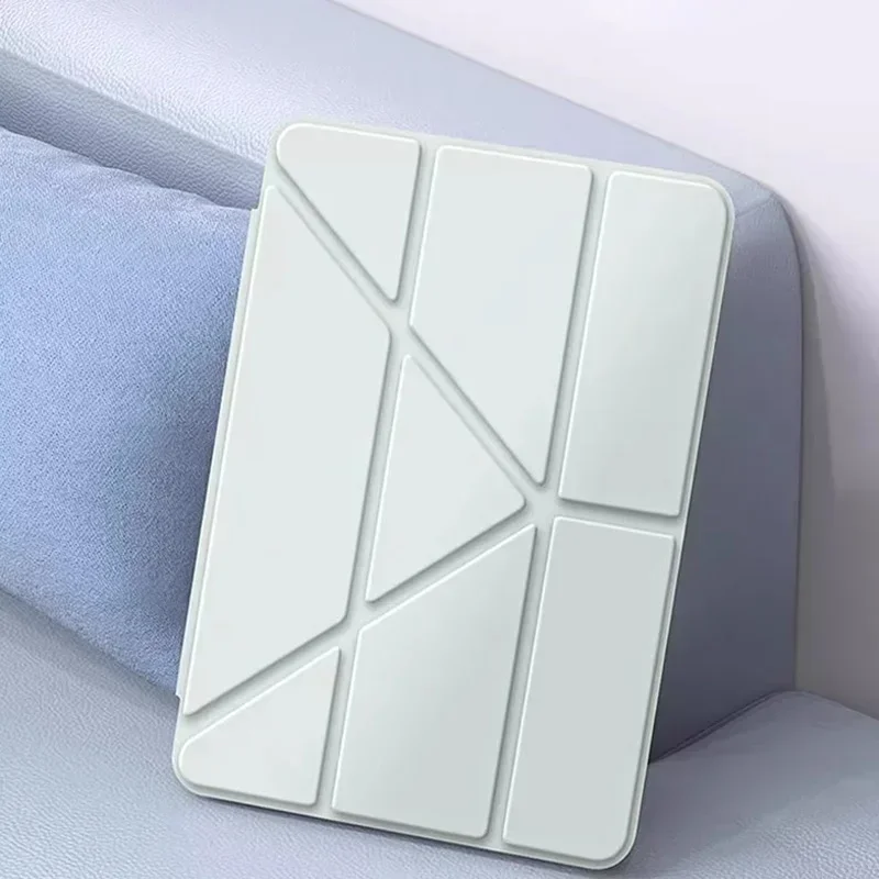 Para Xiaomi Redmi Pad 2 Funda de 11 pulgadas Y-funda dura acrílica plegable con soporte para Funda Redmi Pad 2 11 ''2025 Funda con portalápices