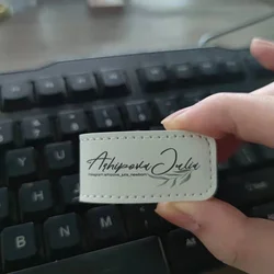 Memoria USB Cuero Personalizada 2GB con Impresión de Color