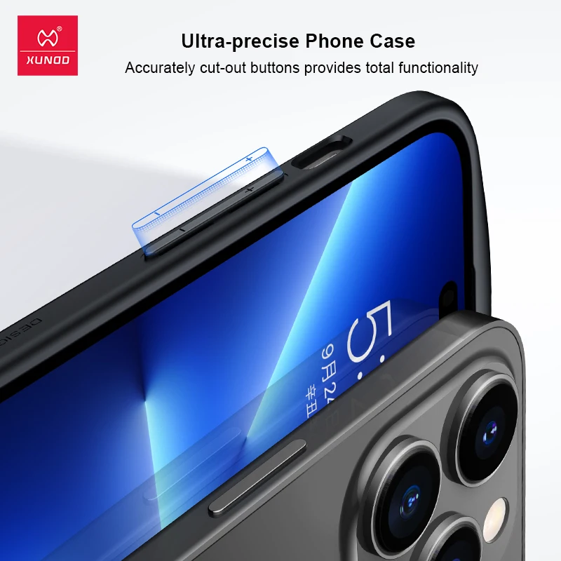 Para iPhone 14 Pro Max Funda Xundd a prueba de huellas dactilares Gamer Funda trasera Funda para iPhone 14 Plus Shell - imagen 3