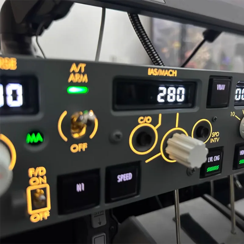 COCKPIT MASTER juegos de vuelo simulación MCP Panel de Control de modo Panel simulador de vuelo para PMDG Boeing 737 P3d XP - imagen 2