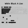 White Black A Line