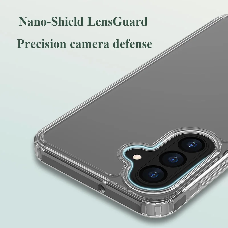 LR Toc para Samsung Galaxy A17 5G funda suave TPU + acrílico cristalino ultrafino 360 protección contraportada - imagen 5