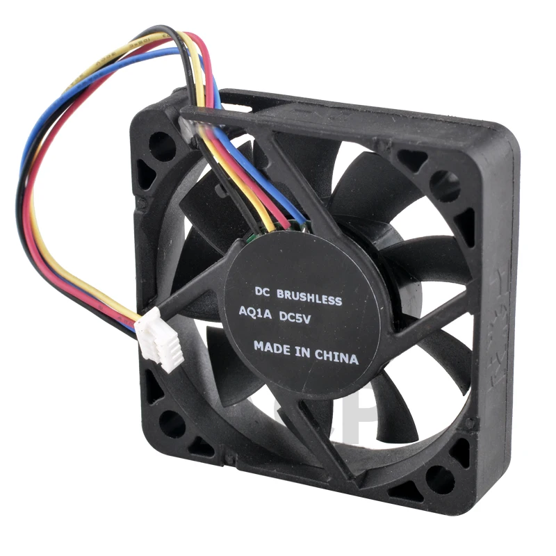 AQ1A 4cm X 40mm ventilador de refrigeración 40x40x10mm DC5V 4 pines para placa base CPU refrigeración adecuado para Raspberry Pi - imagen 3