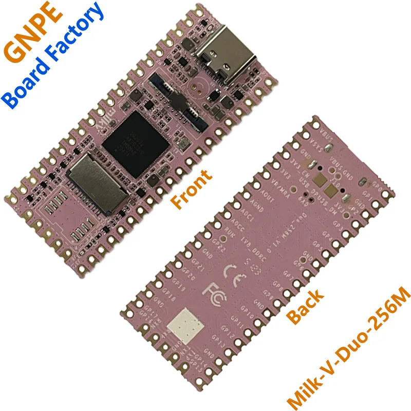 Milk-v Duo 256MB SG2002 RISC-V, compatible con una alternativa linux a Raspberry PI PICO