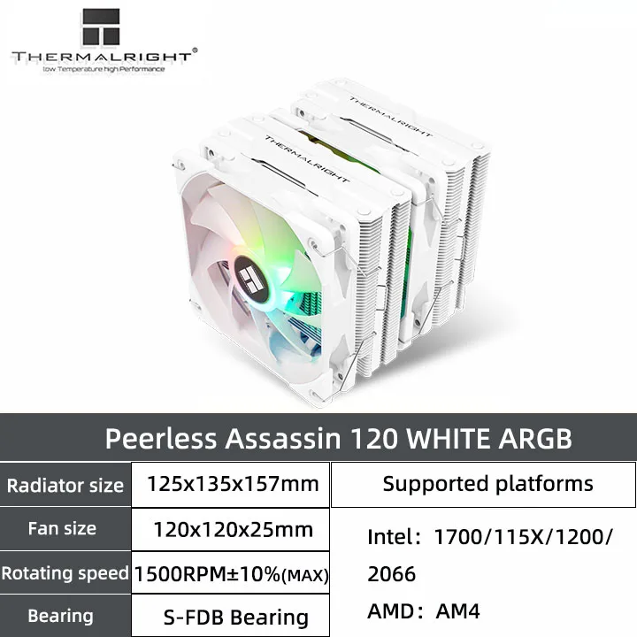 PA120 WHITE ARGB