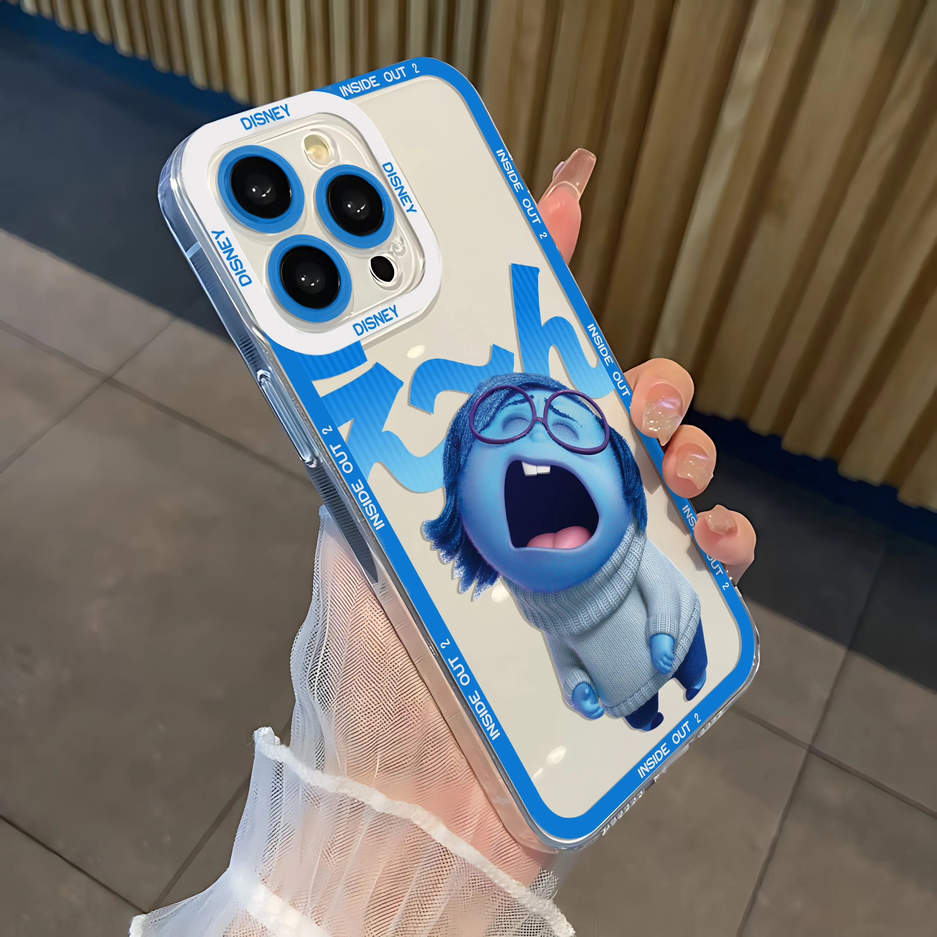 Inside Out 2 nueva funda de teléfono bonita Disneys para Xiaomi Redmi Note 13 12 12C 11 10 10C 13C 10s 9 9s 9A 9T 9C 8 7 Pro Max 4G 5G - imagen 4