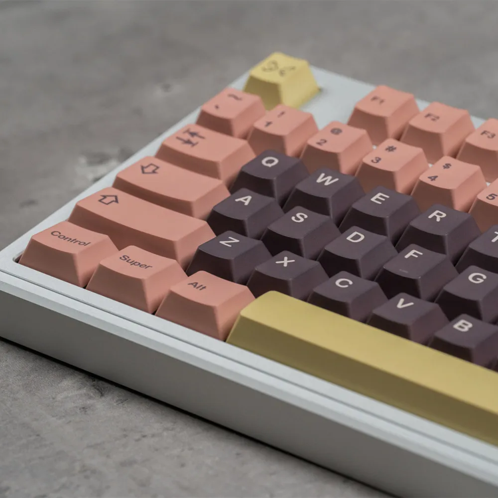 142 teclas Piscis Morandi Keycaps Cherry Profile Teclado mecánico Keycap Set PBT DYE Subbed para GH60 GK61 GK64 RK84 Wooting60 - imagen 2