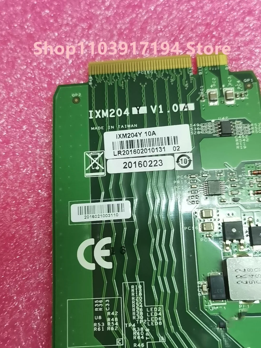 IXM204Y V1.0A Tarjeta de red de 10 Gigabit de doble puerto - imagen 4