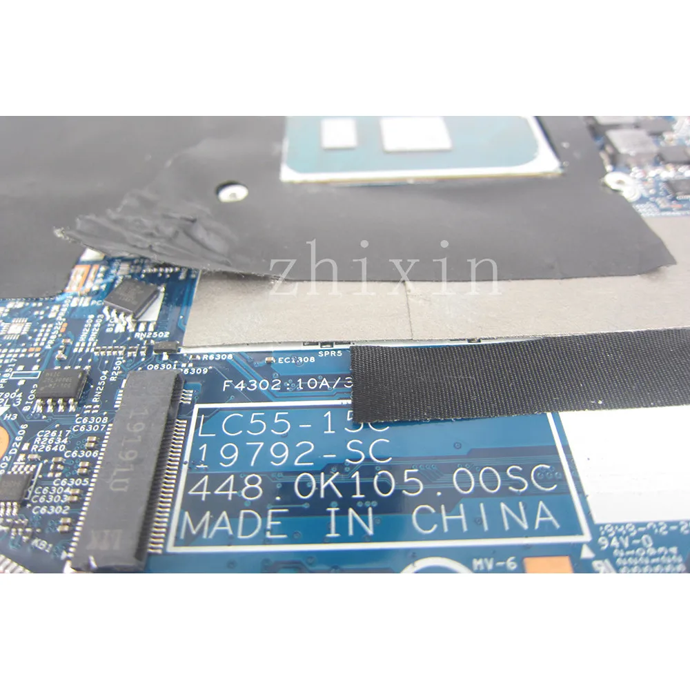 Yourui para Lenovo IDEAPAD Flex 5 15IIL05 placa base para ordenador portátil con i5-1035G1 CPU 448.0K105.0031 19792-SC prueba completa - imagen 3