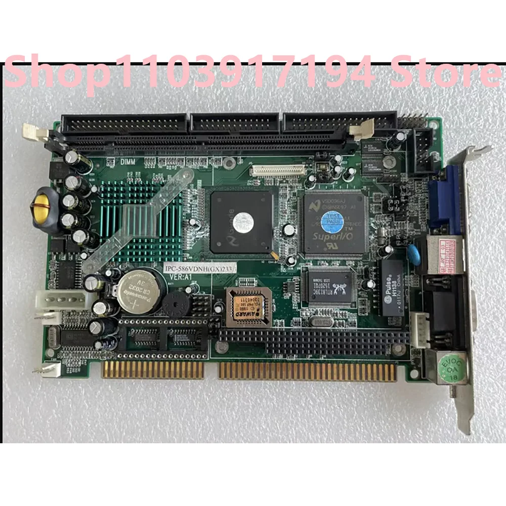 Placa base de control industrial IPC-586VDNH(GX)233B VER A1 ISA - imagen 2