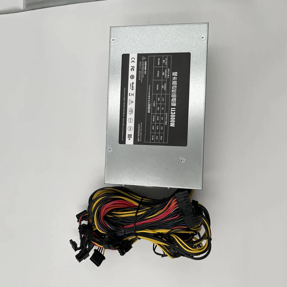 Fuente de alimentación silenciosa multicanal para fuente de alimentación de escritorio LIANLI ATX LL3000W 3000W - imagen 3