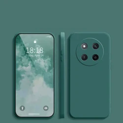 Para Honor X9c funda Honor X9c Fundas Coque suave TPU Original silicona líquida parachoques de teléfono para Honor X9c