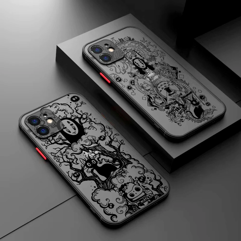 Funda de teléfono sin caras con dibujos animados para hombre, funda dura mate para Samsung Galaxy S24 S23 S22 S21 S20 S10 S9 Ultra Plus 5G Note 20 10 Pro