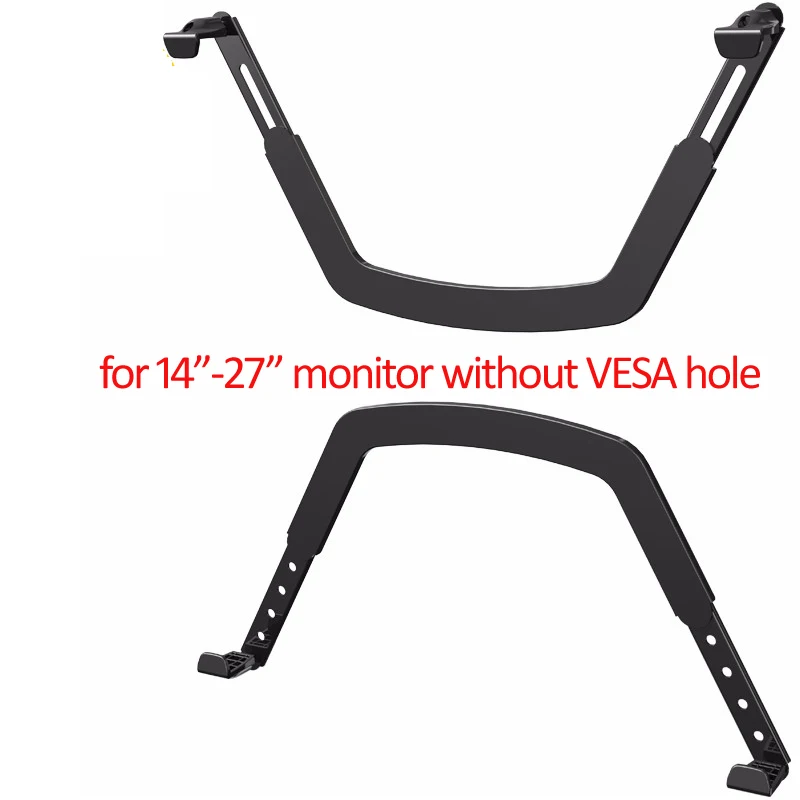 Adaptador FP-1 H1 para monitor de 17 "-27" sin abrazadera de orificio VESA pantalla soporte de PC extensión partMount - imagen 2
