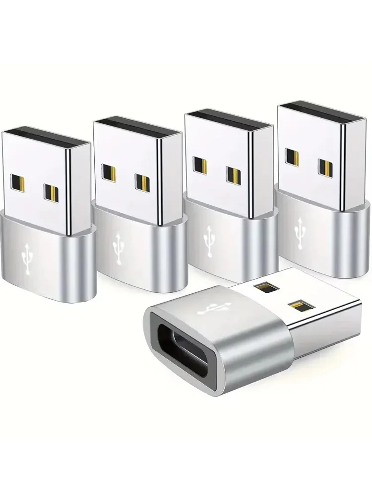 5PCS Type C Silver