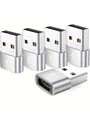 5PCS Type C Silver