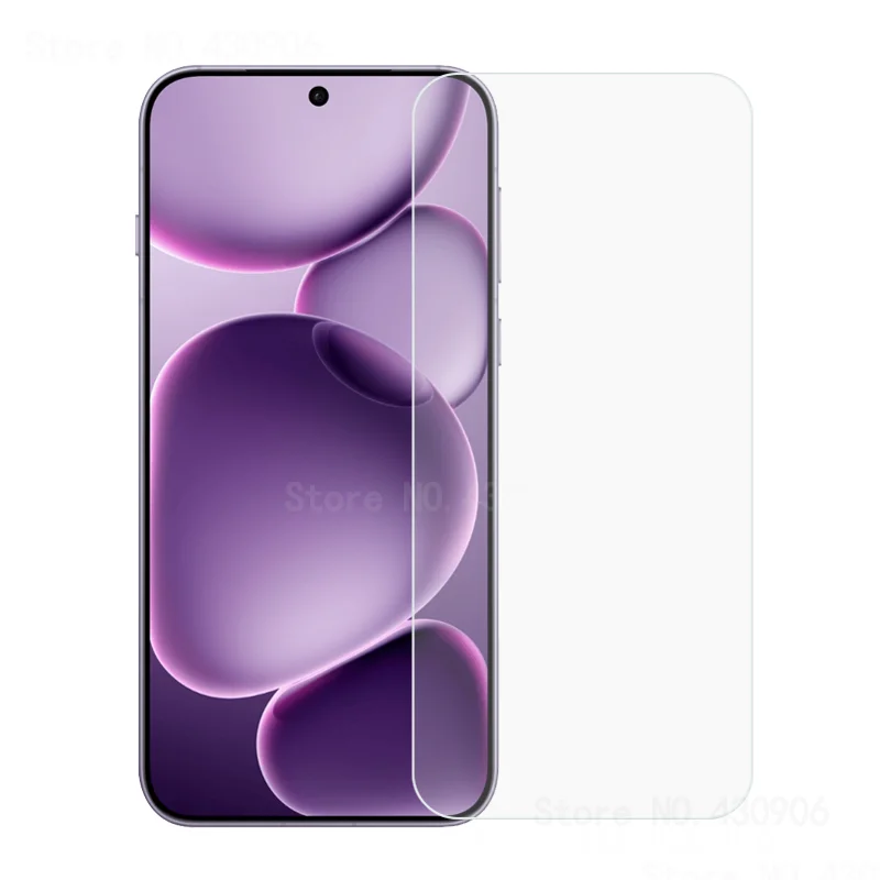 Para OPPO Find X8 Pro + cubierta protectora de pantalla película de vidrio templado transparente de alta calidad 2.5D 9H 2 unid/pack - imagen 2