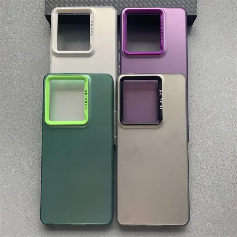 Para Xiaomi Redmi Note 13 funda Redmi Note 13 Pro funda de teléfono Redmi Note 13 Pro + Plus funda mate de piel Aurora metálica de lujo
