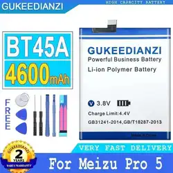 Alta capacidad confiable de la fuente de alimentación de la batería 4600mAh del teléfono móvil BT45A para Meizu Meizy Pro 5