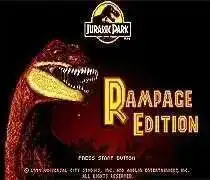 Tarjeta de juego MD de 16 bits para Sega Mega Drive, edición Rampage de Parque jurásico, novedad