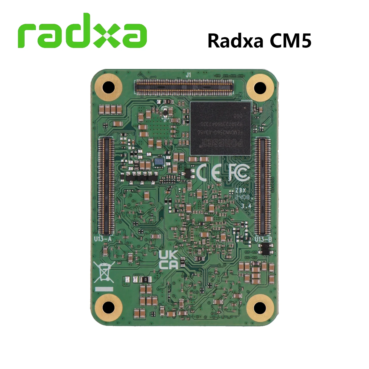 Radxa CM5 RK3588S MÓDULO DE ORDENADOR DE 8 núcleos, CPU Radxa CM5 Lite RK3582, CPU de 6 núcleos LPDDR4 eMMC integrado, CM4 Raspberry Pi, reemplazo - imagen 3