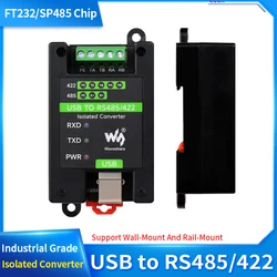 Convertidor USB a RS485/422 Aislado Industrial FT232RL