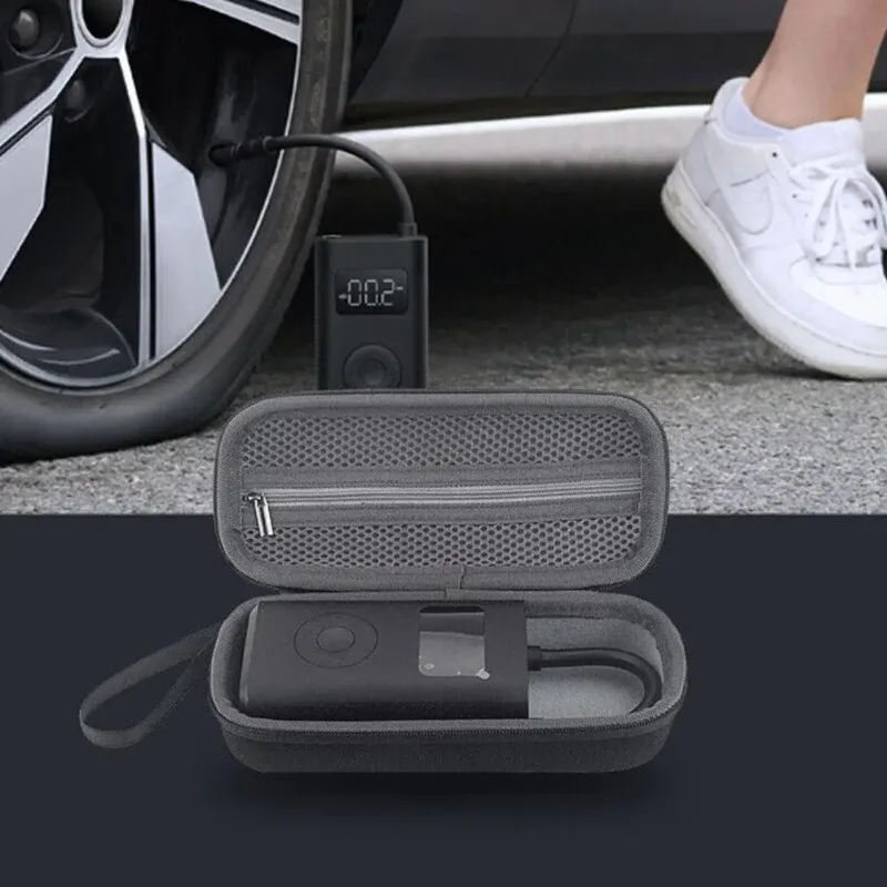 Funda protectora dura de EVA para bomba de aire eléctrica de alta presión, funda protectora para bomba de aire de coche Xiaomi Mijia, caja inflable 1s/2