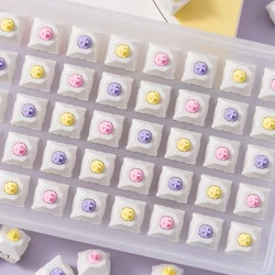 Switch Lineal Mecánico POM Nailon Iluminado para Teclado