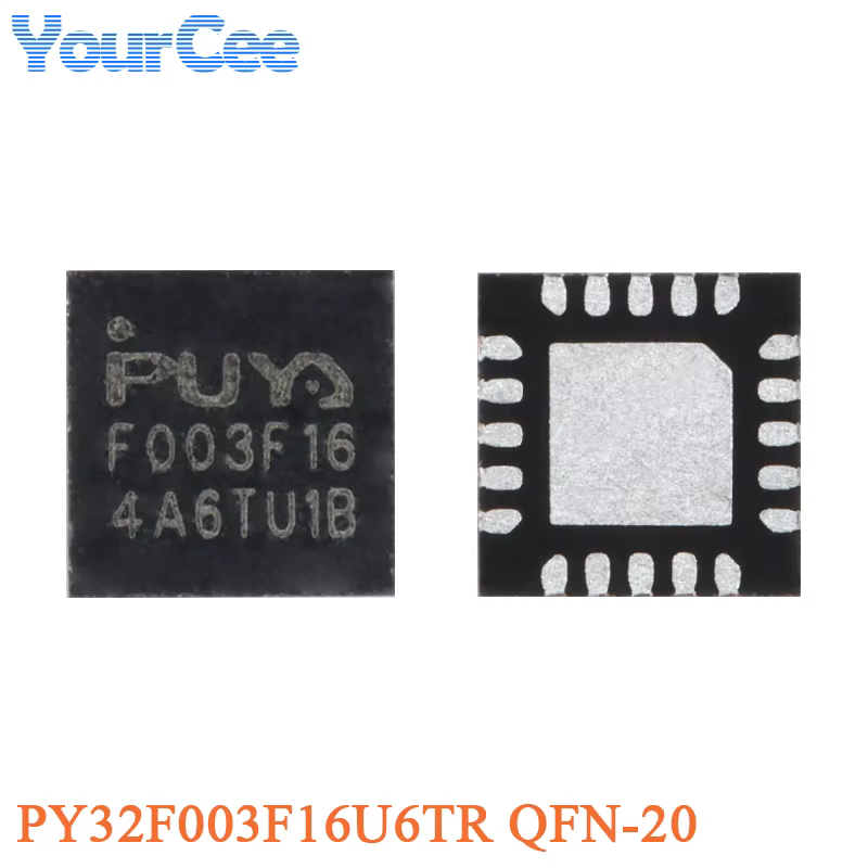 5 uds PY32F002BF15U6TR PY32F030K28U6TR PY32F002AA15M6TU PY32F002AF15P6TU PY32F002AL15S6TU PY32F002AW15S6TU PY32F002AW15U6TR MCU - imagen 5