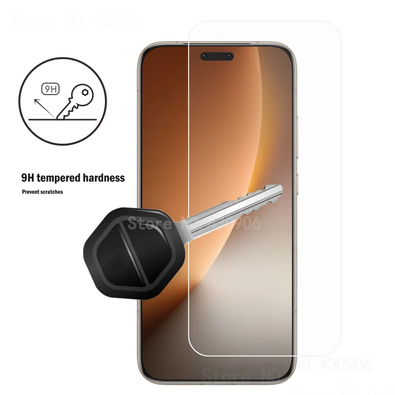 Para Honor Magic 8 Protector de pantalla cobertura de pantalla completa película de vidrio templado transparente de alta calidad 2.5D para Honor Magic 8 - imagen 3