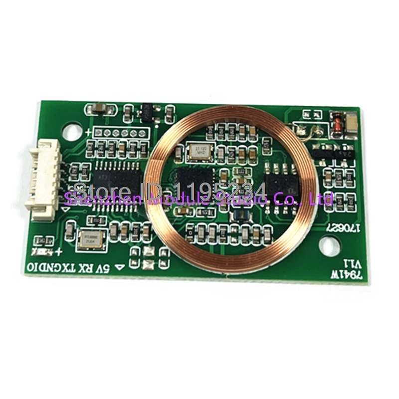 Lector de tarjetas de lectura y escritura de doble frecuencia, 1 piezas, 5 piezas, 7941W, IID, Wiegand, WG2634, puerto serie T5577 - imagen 4