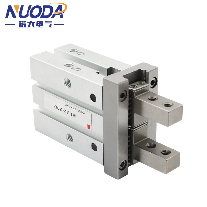 Pinza paralela neumática de aire tipo SMC MHZ2-10D MHZ2-16D MHZ2-20D MHZ2-25D 32D 40D S C abrazaderas de aluminio cilindro de dedo - imagen 5