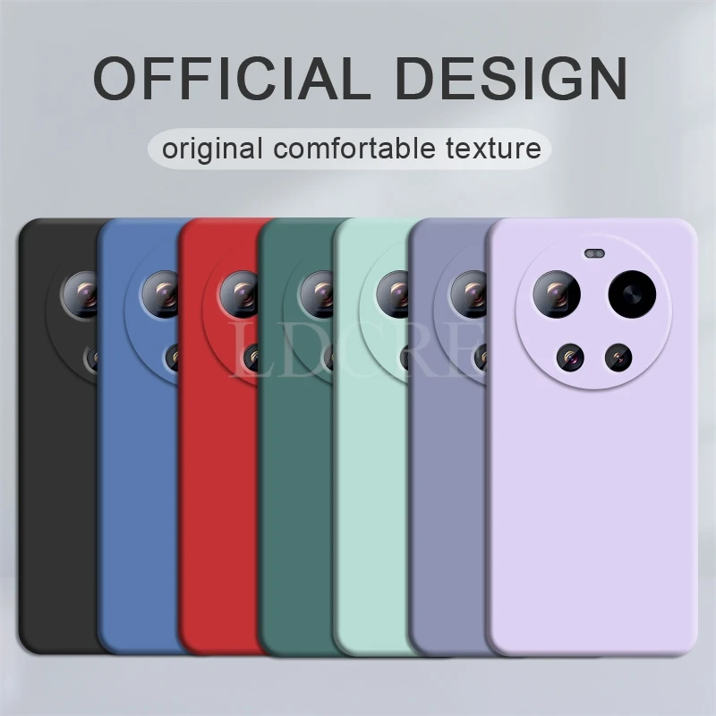 Para Xiaomi 17 Ultra funda de silicona líquida Xiaomi 17 Ultra funda protectora de goma lisa de TPU funda Xiaomi 17 Ultra